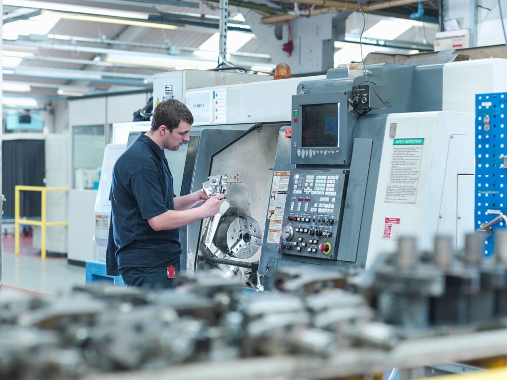 CNC worker